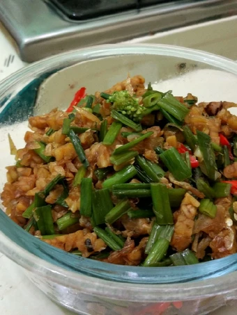 Cara Mudah Menyiapkan Resep 224. Oseng Tempe Blalo (Bunga Bawang) yang Bisa Manjain Lidah Anti Ribet, Mantap