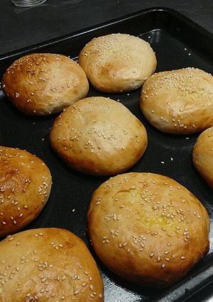 Una foto de Pan tipo viena para hamburguesa o pancho