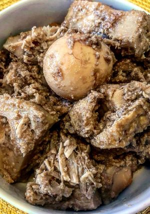 A picture of Gudeg - Young Jackfruit Stew.
