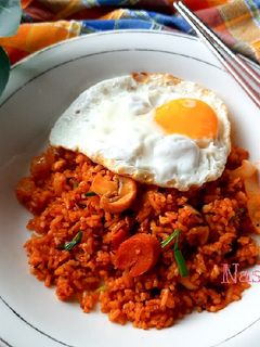 Foto resep Nasi Goreng Saus Gochujang