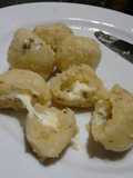 Ñoquis de papa rellenos con roquefort
