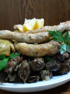 صورة لوصفة ورق عنب وفوارغ