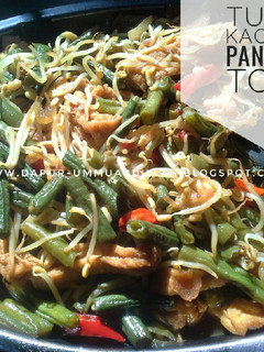 Foto resep Tumis Kacang Panjang TOTA (Toge + Tahu)