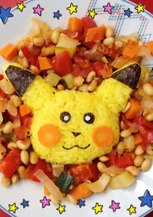 Una foto de Pikachu con poroto