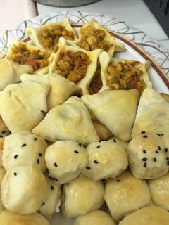 صورة لوصفة معجنات هشه ولذيذه و أفكار حشوات منوعه 😋😍