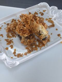 Una foto de Sardinas en tempura