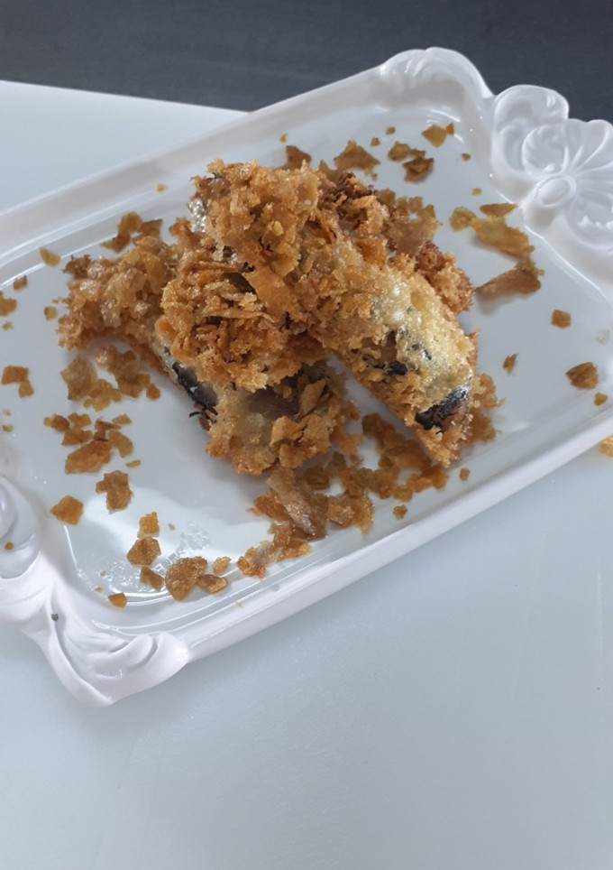 Una foto de Sardinas en tempura