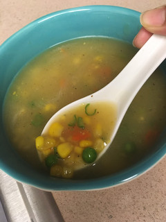 A picture of Sweet Corn Soup#mycookbook.