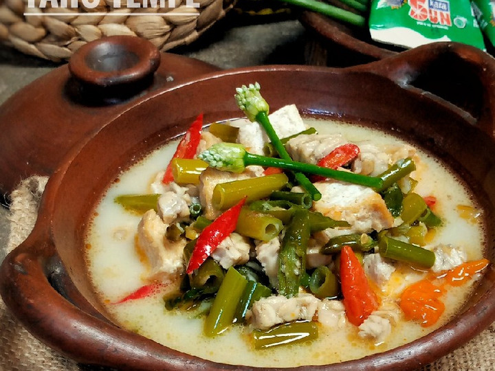 Cara Memasak Sayur Santan Menjos Tahu Tempe Enak Dan Mudah