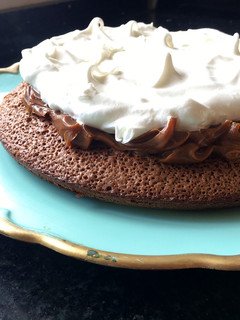 Una foto de Torta brownie
