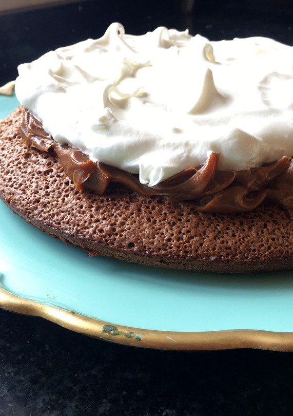 Una foto de Torta brownie