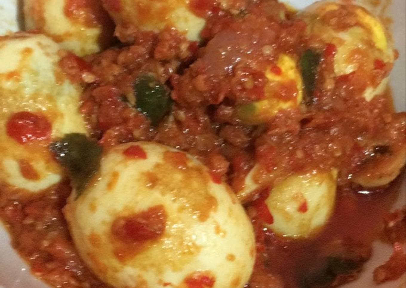 Resep Telur balado Anti Gagal