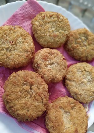 A picture of Alo sooji ke kabab.
