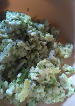 Foto resep MPASI 9M+ : Orak Arik Tahu Telur Puyuh Brokoli