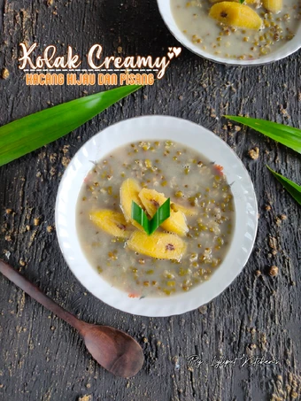 Langkah Gampang Menyiapkan Resep  Kolak Creamy Kacang Hijau dan Pisang yang Lezat, Menggugah Selera