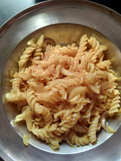 A picture of Onion pasta.