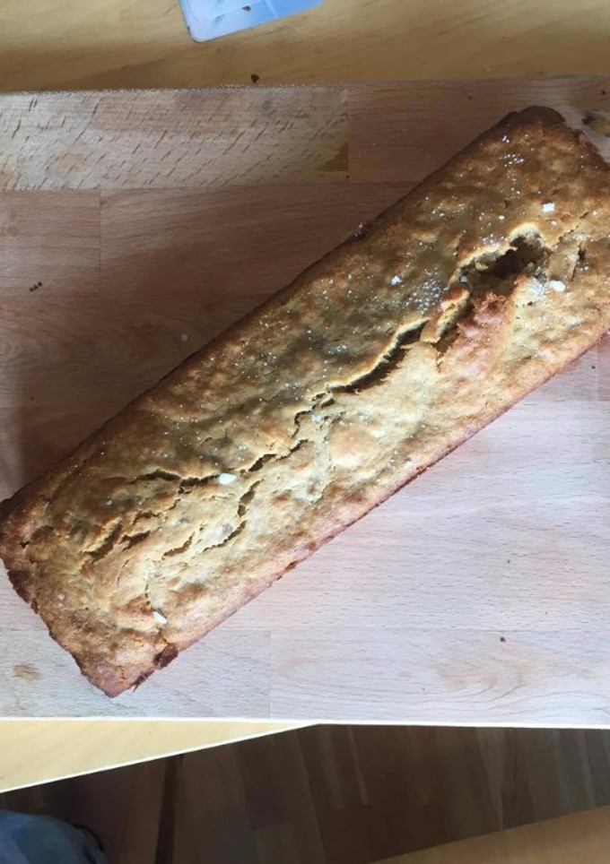 A picture of Banana bread.