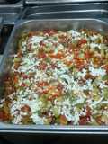 Calabacitas a la mexicana con queso