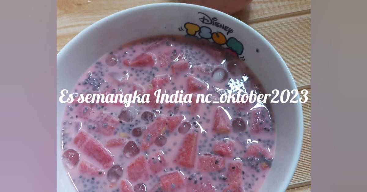 Resep Es Semangka India Oleh Nunu C Nurul Cookpad