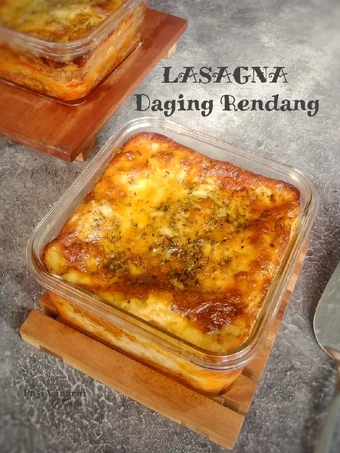 Langkah Gampang Membikin Resep Lasagna daging rendang yang Lezat Anti Ribet, Lezat