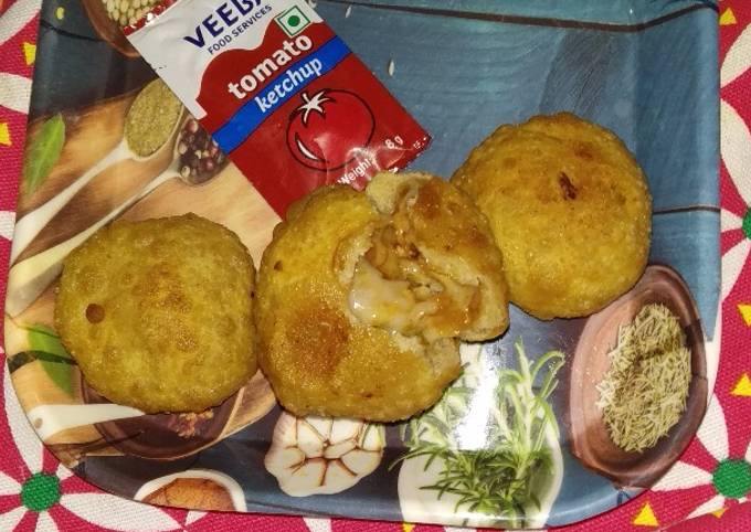 Fried Cheese baati