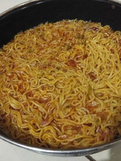 A picture of Punjabi Maggi.
