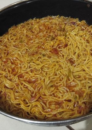 A picture of Punjabi Maggi.