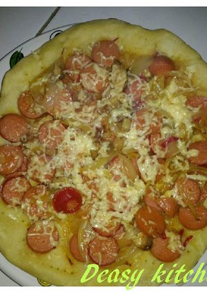 Foto resep Pizza teflon apa adanya