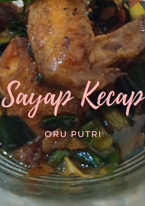 Foto resep Sayap Bumbu Kecap