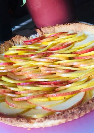 Une photo de Tarte aux pommes 🍎 🍏