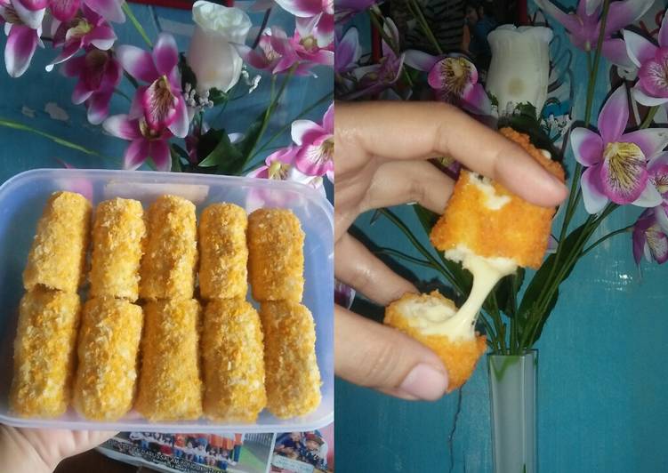 Roti goreng mozzarella