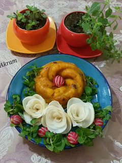 عکسی از دستور دو پیازه سیب زمینی