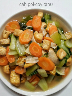Foto resep Cah Pokcoy Tahu