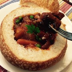 A picture of Hauff Brau Stew.