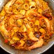 Paella de Marisco y Pescado