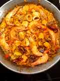Paella de Marisco y Pescado