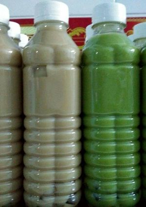 Hình của món Trà sữa Thái xanh.