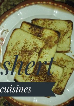 Tosted bread ainihin hoton girkin