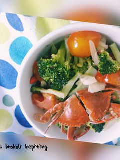 Foto resep Tumis Brokoli Kepiting
