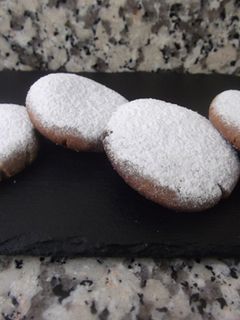 Una foto de Polvorones de cacao