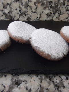 Una foto de Polvorones de cacao