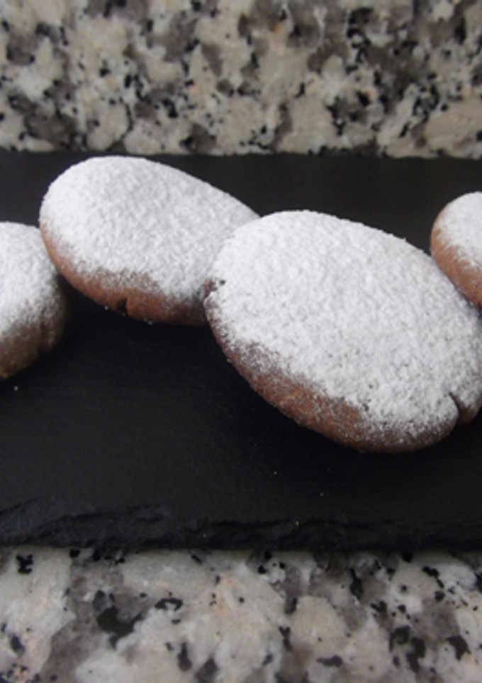 Una foto de Polvorones de cacao