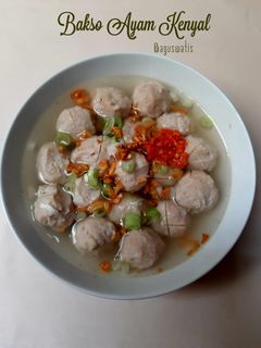 Foto resep Bakso Ayam Kenyal