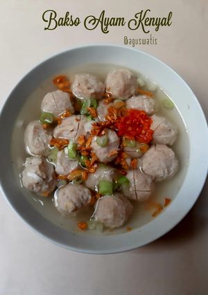 Foto resep Bakso Ayam Kenyal