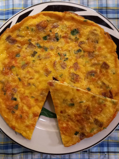 Foto resep Dadar Sayur Sosis (Veggie Omelette)