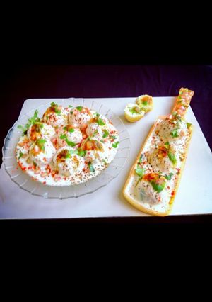 A picture of Feast special curd vada.
