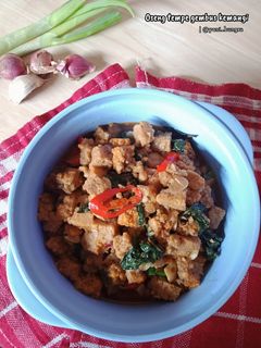 Foto resep Oseng tempe gembus kemangi