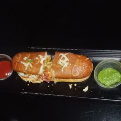 A picture of Vegetable Subway Sandwich.