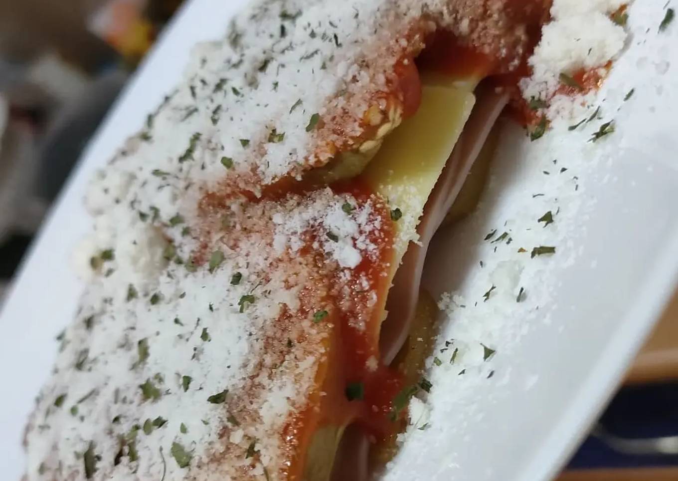 Pastel de berenjenas