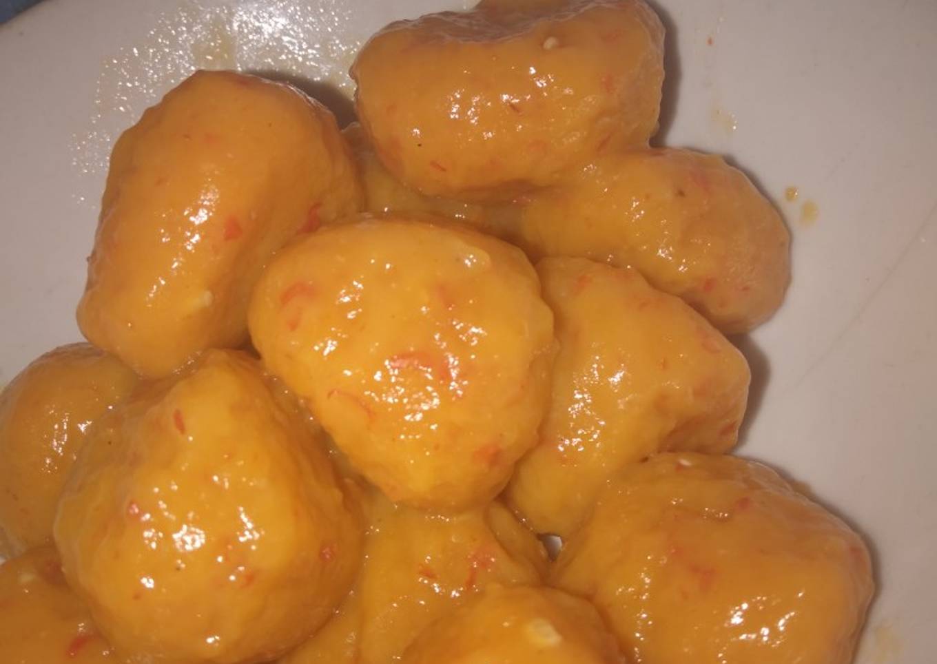 Pentol udang mercon yg kenyal enak dan mudah dibuat